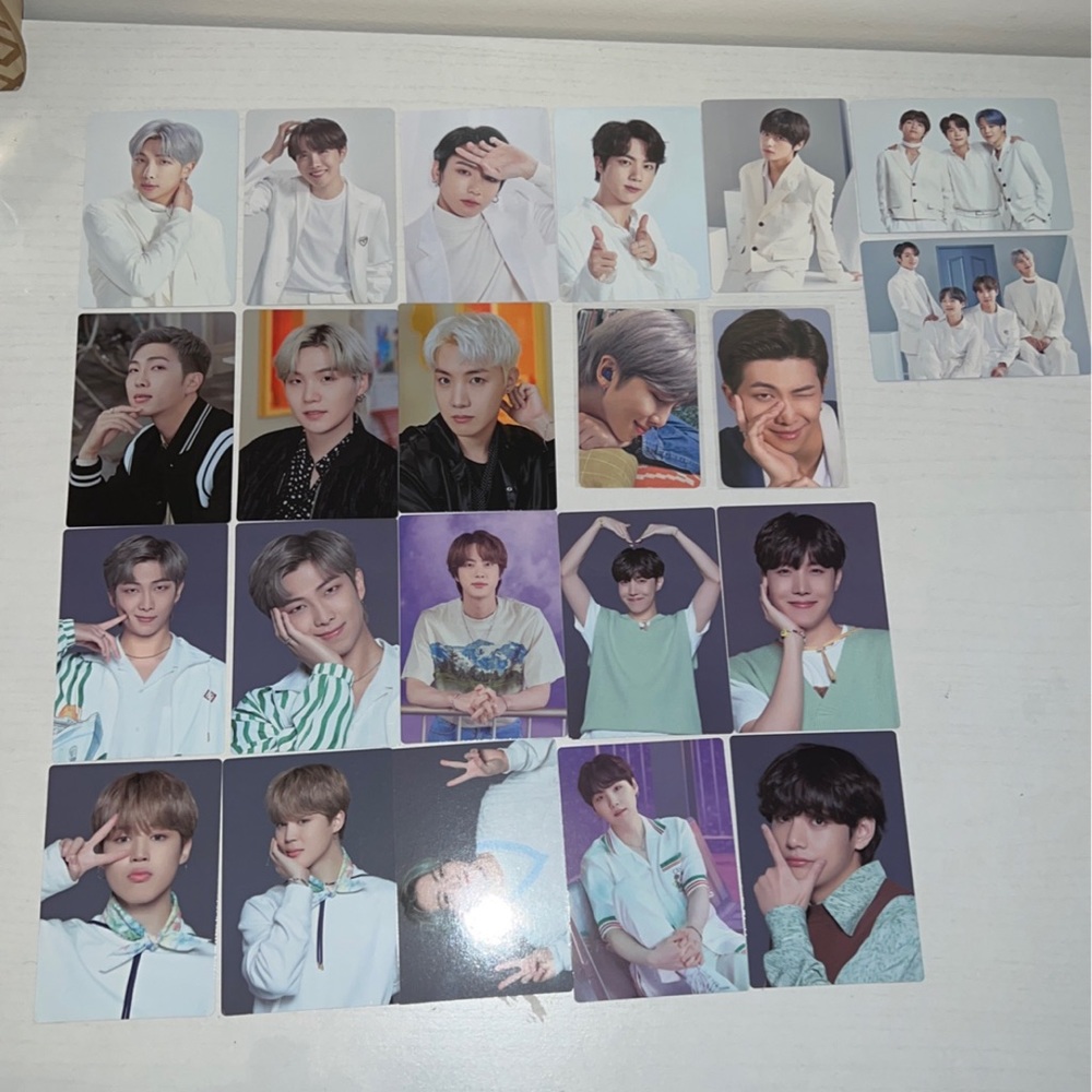 Bts mini photocards